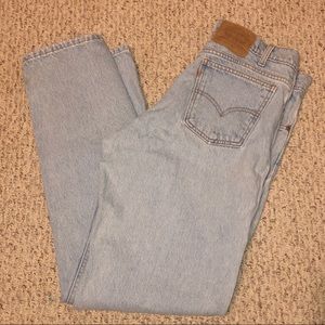 Vintage 505 Levi’s, orange tag